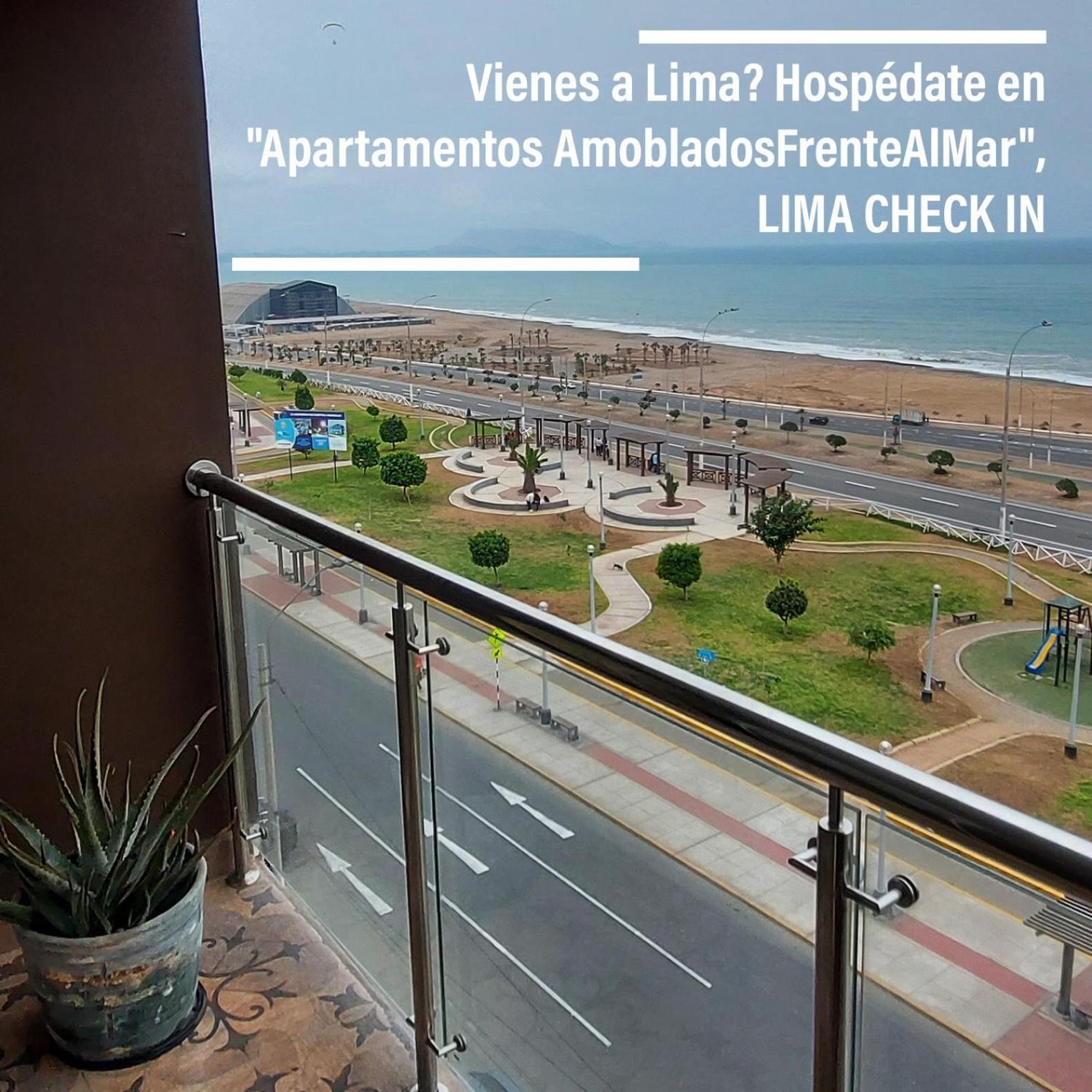 Frente Al Mar En San Miguel Apartamento Lima Check In公寓 外观 照片
